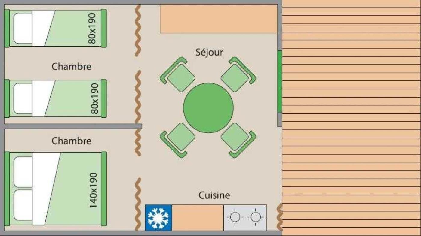 Camping 4 Etoiles - Piscine - Ccaaeai La Baule-Escoublac ภายนอก รูปภาพ